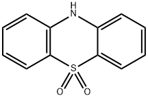 10H-phenothiazine 5,5-dioxide  结构式