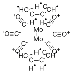 三羰基(Η-环戊二烯基)合锰二聚体 结构式