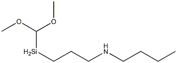 N-[3-(二甲氧基甲基硅烷)丙基]丁-1-胺 结构式