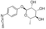 A-L-RHAMNOPYRANOSYLPHENYL*ISOTHIOCYANATE 结构式