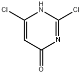 2,6-二氯-1H-嘧啶-4-酮 结构式