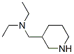 N,N-diethyl-N-(piperidin-3-ylmethyl)amine 结构式