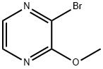 2-溴-3-甲氧基吡嗪 结构式