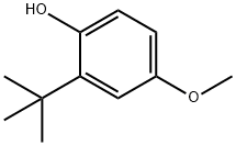 4-羟基-3-叔丁基-苯甲醚 结构式