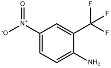 2-氨基-5-硝基三氟甲苯 结构式