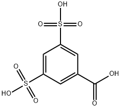 3,5-disulphobenzoic acid 结构式