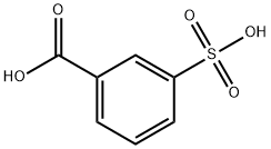 3-sulphobenzoic acid  结构式