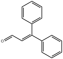 3,3-二苯基丙烯醛 结构式