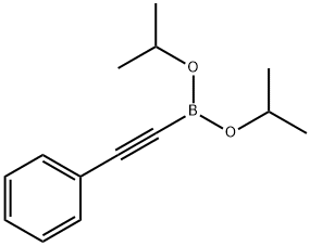 (苯乙炔基)硼酸二异丙酯 结构式