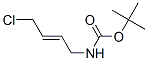 Carbamic acid, (4-chloro-2-butenyl)-, 1,1-dimethylethyl ester, (E)- (9CI) 结构式