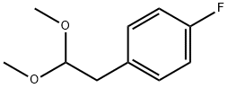 4-氟苯乙醛二甲基缩醛 结构式