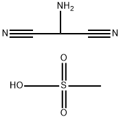 氨基丙二腈甲磺酸盐 结构式