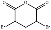 3,5-二溴二氢-2H-吡喃-2,6(3H)-二酮 结构式