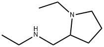 N-乙基-N-(吡咯烷-2-基甲基)乙胺 结构式