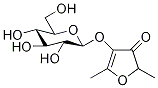 2,5-DiMethyl-4-hydroxy-3(2H)-furanone β-D-Glucopyranoside 结构式