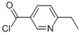 3-Pyridinecarbonyl chloride, 6-ethyl- (9CI) 结构式