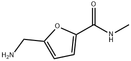 5-(氨基甲基)-N-甲基-糠酰胺盐酸盐 结构式