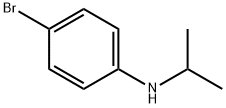 4-溴-N-异丙基苯胺 结构式