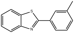 Benzothiazole, 2-(3-methylphenyl)- (9CI) 结构式