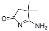 5-aMino-3,4-dihydro-4,4-diMethyl-2H-Pyrrol-2-one 结构式