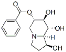 1,6,7,8-Indolizinetetrol, octahydro-, 6-benzoate, (1S,6S,7S,8R,8aR)- 结构式