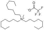 METHYLTRIOCTYLAMMONIUM TRIFLUOROACETATE 结构式