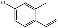 Benzene, 4-chloro-1-ethenyl-2-methyl- 结构式