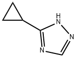 5-环丙基-1H-1,2,4-三氮唑 结构式