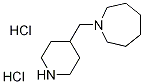 1-(哌啶-4-基甲基)高哌啶二盐酸盐 结构式