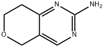 7,8-二氢-5H-吡喃并[4,3-D]嘧啶-2-胺 结构式