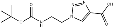 1-(2-((tert-Butoxycarbonyl)amino)ethyl)-1H-1,2,3-triazole-4-carboxylic acid