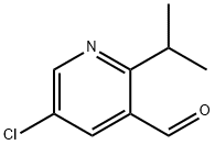5-氯-2-异丙基烟醛 结构式