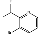 3-溴-2-(二氟甲基)吡啶 结构式