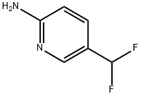 5-(difluoromethyl)pyridin-2-amine 结构式