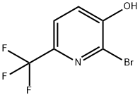 3-羟基-2-溴-6-三氟甲基吡啶 结构式