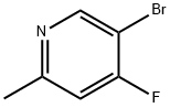 2-甲基-4-氟-5-溴吡啶 结构式