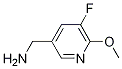 (5-氟-6-甲氧基吡啶-3-基)甲胺 结构式