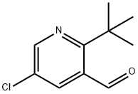 2-tert-butyl-5-chloronicotinaldehyde 结构式