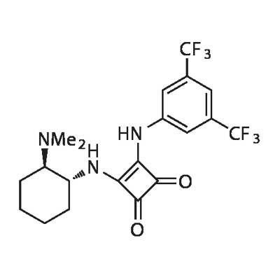 3-[[3,5-Bis(trifluoromethyl)phenyl]amino]-4-[[(1R,2R)-2-(dimethylamino)cyclohexyl]amino]-3-cyclobutene-1,2-dione