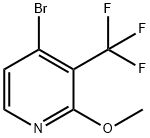 2-甲氧基-3-三氟甲基-4-溴吡啶 结构式