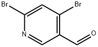 4,6-二溴烟醛 结构式