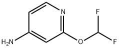 2-(二氟甲氧基)吡啶-4-胺 结构式
