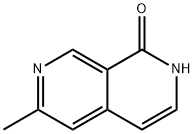 6-Methyl-2H-[2,7]naphthyridin-1-one 结构式