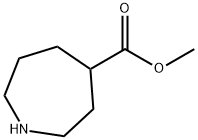 1H-Azepine-4-carboxylic acid, hexahydro-, methyl ester 结构式