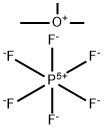 trimethyloxonium hexafluorophosphate(1-)  结构式
