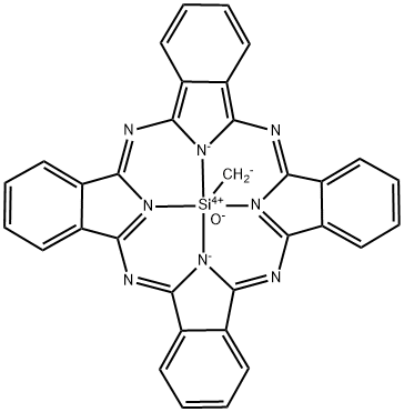 甲基氢氧化硅酞菁 结构式