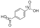 1,4-苯二甲酸-羧基-13C2 结构式