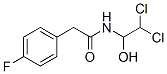 N-(2,2-Dichloro-1-hydroxyethyl)-4-fluorobenzeneacetamide 结构式