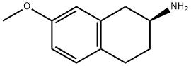(S)-2-氨基-7-甲氧基四氢萘 结构式