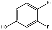 3-氟-4-溴苯酚 结构式